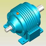 NGW單級(jí)行星齒輪減速機(jī)實(shí)體模型(JB/T6502-93)