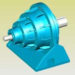 NGW兩級(jí)行星齒輪減速機(jī)實(shí)體模型(JB/T6502-93)