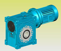 NMRV型鋁合金微型蝸桿減速器實體Q/JF01-1999