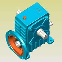 WPDA型蝸輪蝸桿減速機(jī)實(shí)體模型