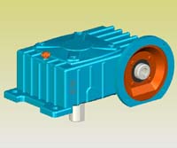 WPDX型蝸輪蝸桿減速機(jī)實(shí)體模型