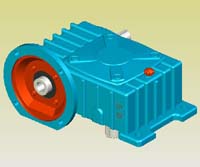 WPDX型蝸輪蝸桿減速機(jī)實(shí)體模型