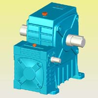 WPEA型蝸輪蝸桿減速機(jī)實(shí)體模型