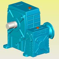 WPEDA型蝸輪蝸桿減速機(jī)實(shí)體模型