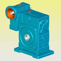 WPEDKS型蝸輪蝸桿減速機(jī)實(shí)體模型