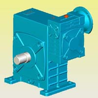 WPEDS型蝸輪蝸桿減速機(jī)實(shí)體模型
