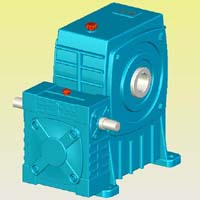 WDEKA型蝸輪蝸桿減速機(jī)實(shí)體模型