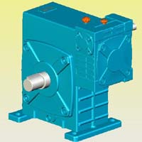 WPES型蝸輪蝸桿減速機(jī)實(shí)體模型