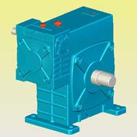 WPES型蝸輪蝸桿減速機(jī)實(shí)體模型