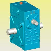 WPW型蝸輪蝸桿減速機(jī)實(shí)體模型