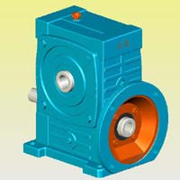 WPWDKA型蝸輪蝸桿減速機實體模型