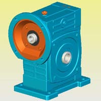 WDWDKS型蝸輪蝸桿減速機實體模型