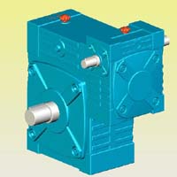 WPWE型蝸輪蝸桿減速機(jī)實(shí)體模型