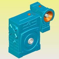 WDWEDK型蝸輪蝸桿減速機(jī)實(shí)體模型