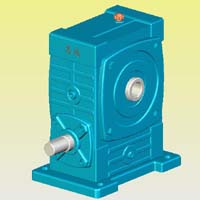 WPWKA型蝸輪蝸桿減速機實體模型