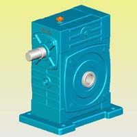 WDWKS型蝸輪蝸桿減速機實體模型