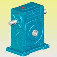 WDWKS型蝸輪蝸桿減速機實體模型