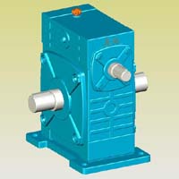 WPWS型蝸輪蝸桿減速機(jī)實(shí)體模型