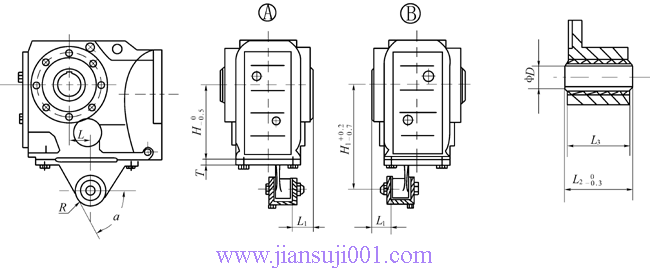 JTK系列斜齒輪-錐齒輪減速電機