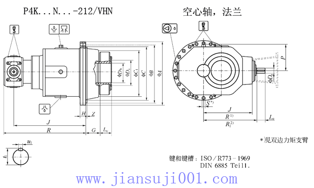 P系列行星齒輪減速機
