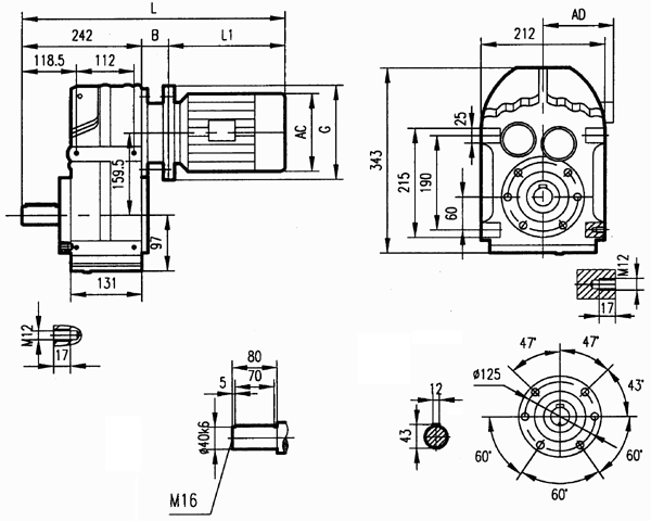 GF67安裝結構尺寸