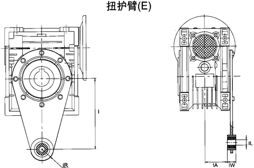 JRST系列多置式蝸桿減速機(jī)附件