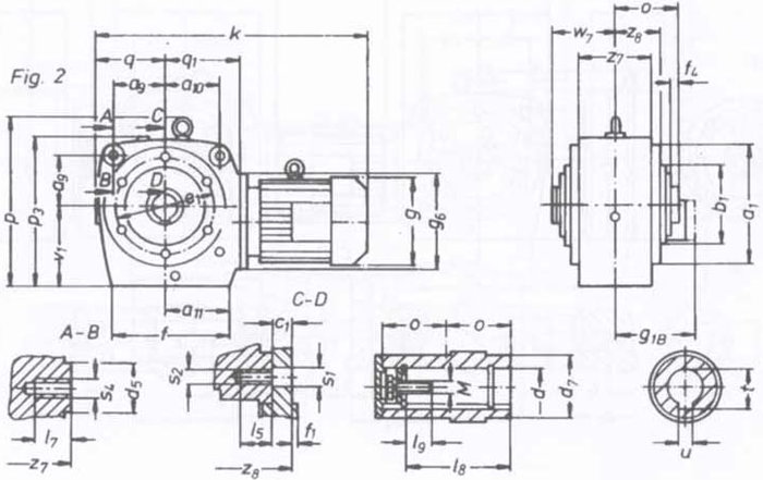 SW斜齒輪—蝸輪蝸桿減速電機(jī)