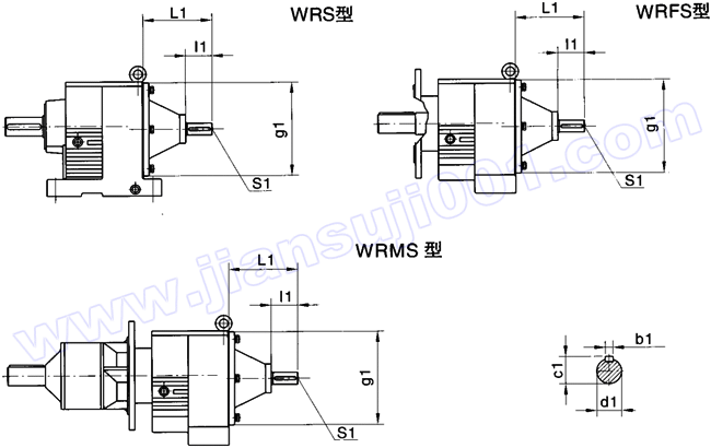 WR系列斜齒輪減速電機(jī)