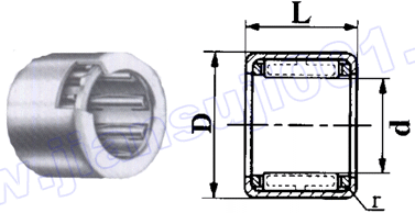 HF型沖壓外圈滾針離合器
