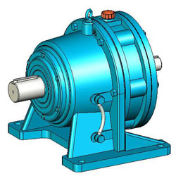 ZG系列鋼鐵公司專用行星擺線針輪減速機(jī)外形尺寸(單級)