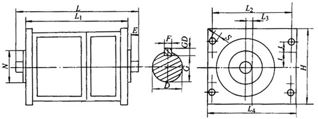 YBCS、DMB系列采煤機(jī)用隔爆型異步電動機(jī)