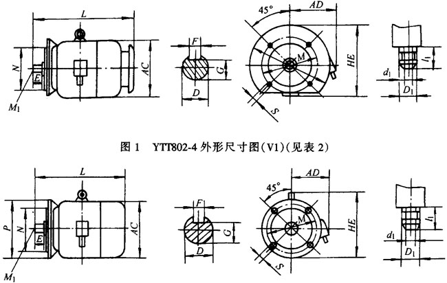 YTT型電纜卷筒三相異步電動(dòng)機(jī)